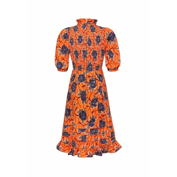 Autumn Adeigbo || NWT Lana Dress (Orange) - Picture 8 of 11